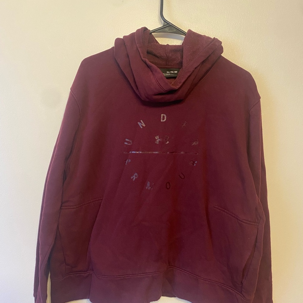 Women’s Under Armour Burgundy Hoodie